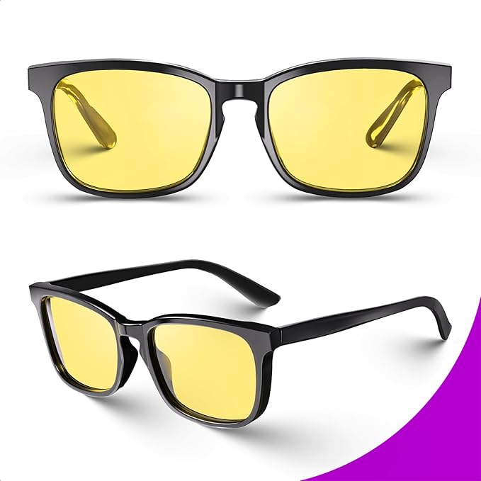 VISOONE Blue Light Blocking Glasses Square - Image 2