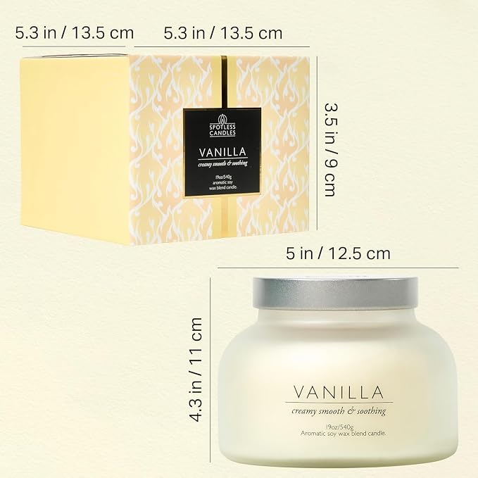Volcano Vanilla Candle 19oz:- - Image 5