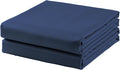 2-Pack Cotton Queen Flat Sheet Only, 600 Thread Count 100% Egyptian Cotton Top by ZaizaiHome