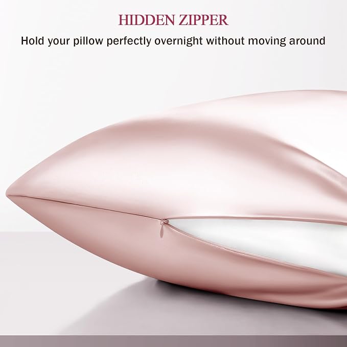 100% Silk Pillow Cases Standard Size Mulberry Silk Pillowcase - Image 5