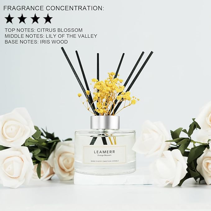 Reed Diffuser Set, 7 fl oz, Home Fragrance Reed Diffuser - Image 4