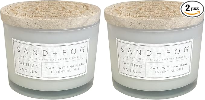 Sand + Fog Scented Candle by SandFogHome