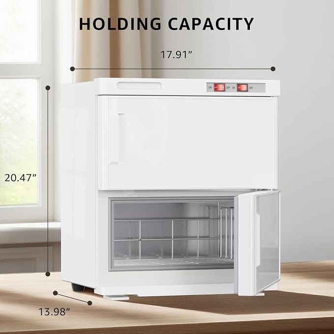 TABU Hot Towel Warmer Cabinet, 32L Large Professional Towel Heater - Image 2