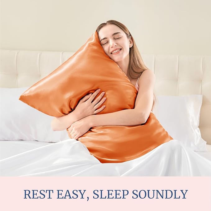 BEDELITE Satin Pillowcase for Hair and Skin, Super Soft Similar to Silk Pillow - Image 5