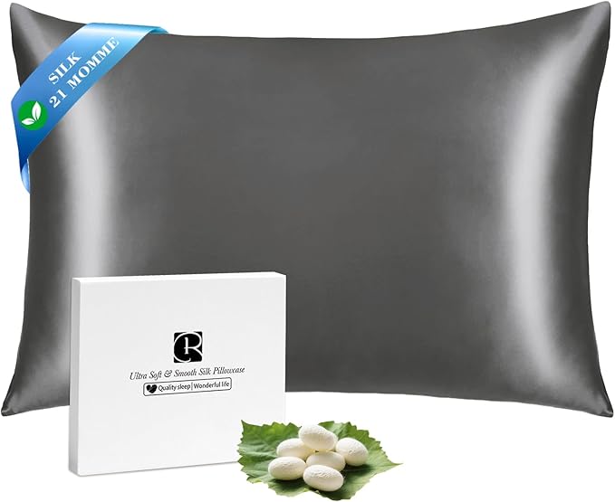 Ravmix 100% Silk Pillow Cases by Ravmix
