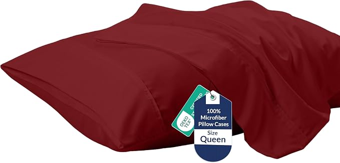 Royale Linens Queen Pillowcase Set of 2 by ROYALELINENS