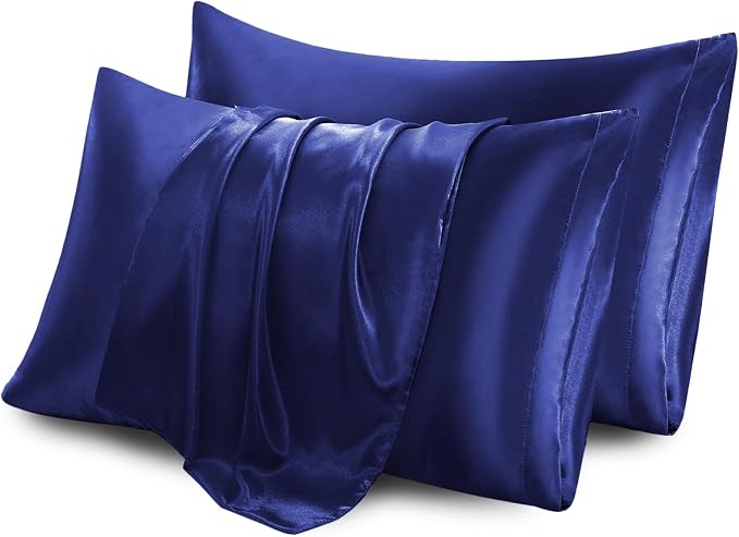 Aormenzy Satin Pillow Cases for Women King Size Set of 2, Fade Resistant - Image 6