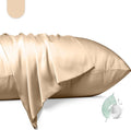 100% Mulberry Silk Pillowcase 2 Pack, King Size Silk Pillow Cases by Unknown
