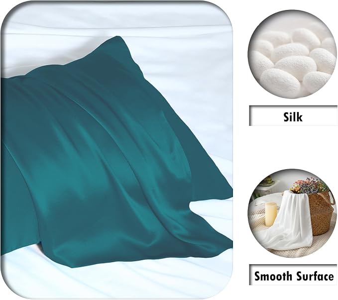 Natural Mulberry Silk Pillowcase - Image 2