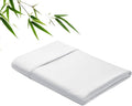 Bamboo Viscose Flat Sheets Only, 400 Thread Count Sateen Weave Cal King Size by ZaizaiHome