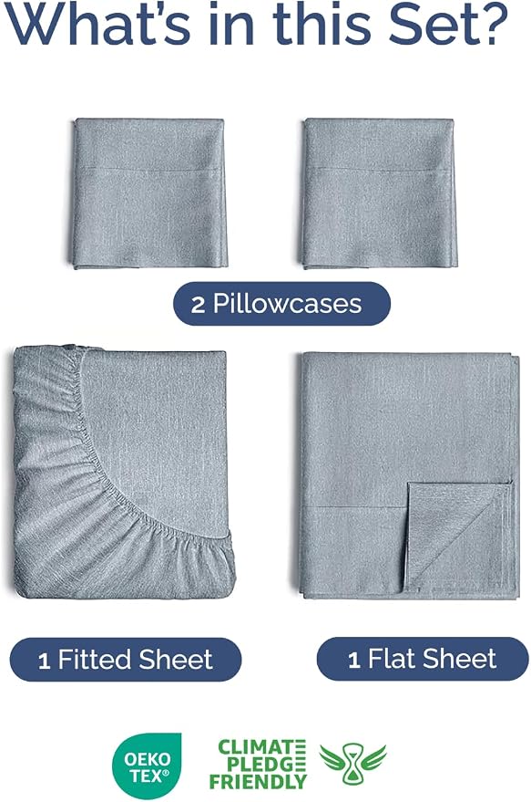 Extra Deep Twin Sheet Set - Image 2