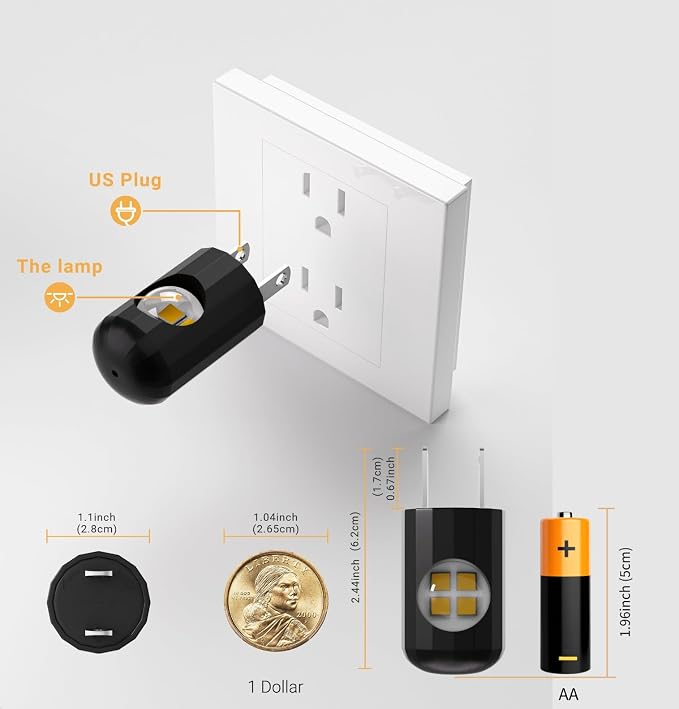 TSEXES 6 Pack LED Night Lights - Image 5