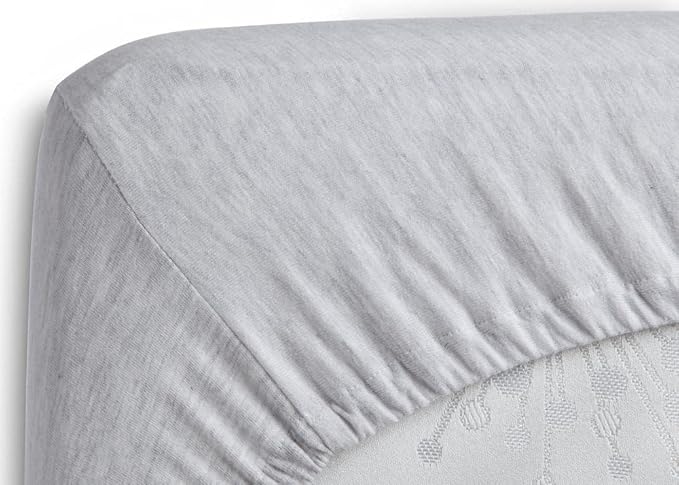 Knit Jersey 100% Cotton 2 Full XL Fitted Bed Sheets T-Shirt Comfy, Ultra Soft - Image 3
