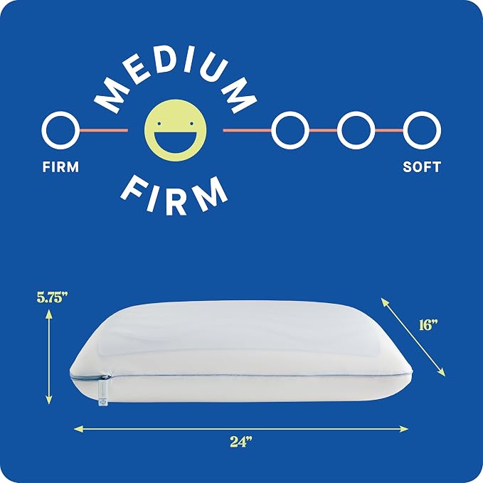 Sealy Dreamlife US Standard Size Memory Foam Cooling Pillow - Image 3