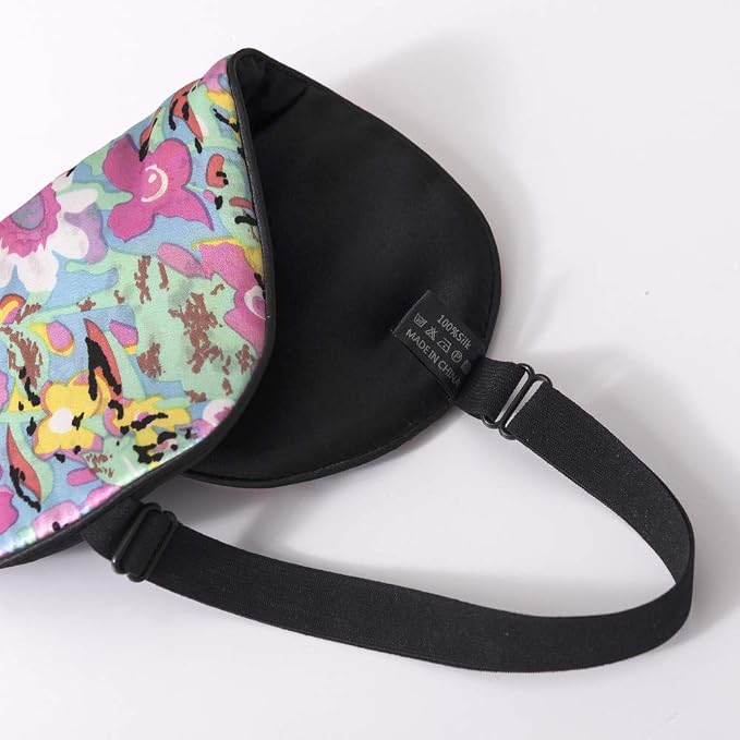 Tim & Tina Silk Sleep Mask for Women Men Comfortable Blindfold Eye Mask - Image 3