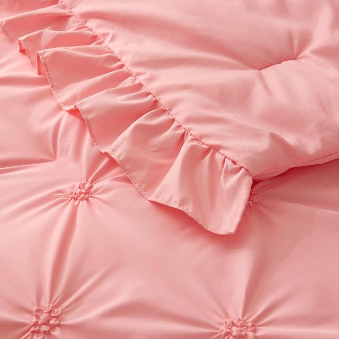 BEDELITE Pink Twin Comforter Set - Image 9
