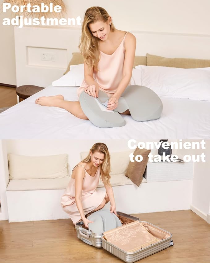 Pregnancy Pillows for Sleeping, Memory Foam Maternity Pillow - Image 6