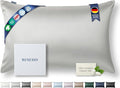 Premium Silk Pillowcase 100% Organic Mulberry Silk, 22 Momme, Grade 6A by RENESSY-GentlebyNature