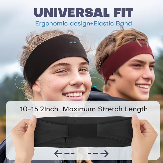 Sleep Headphones Bluetooth Headband - Image 6