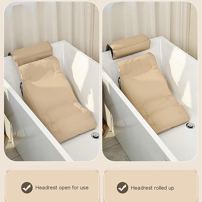 Ergonomic Luxury Bathtub Pillow, Bathtub Pillow Machine Headrest - Image 5