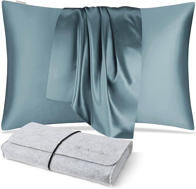 DISANGNI 100% Natural Mulberry Silk Pillow case by DISANGNI