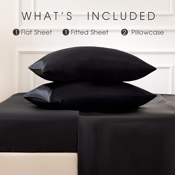 FreshCulture Satin Sheets King Size - Image 3