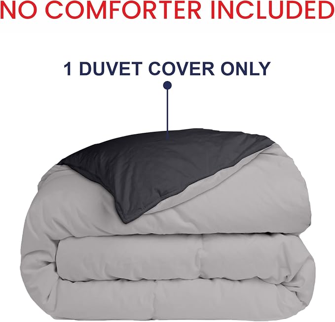 Kotton Culture 1 Pc King Size Duvet Cover Only -100% Egyptian Cotton 600 Thread - Image 2