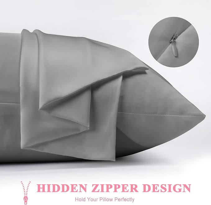 100% Silk Pillowcase 2 Pack for Hair and Skin, Both Sides 23 Momme Grade 6A+ - Image 5