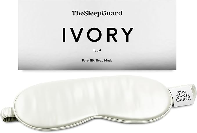 TheSleepGuard Pure Silk Sleep Mask Light Blocking Travel Essentials. Eye Masks by TheSleepGuard