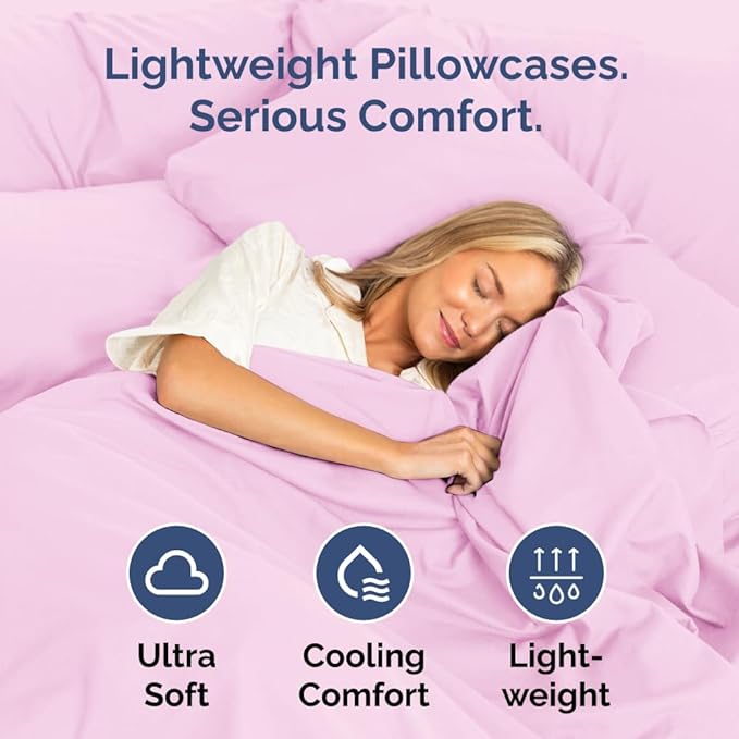 Body Pillowcases Set of 4-20x54 Long Body Pillow Case - Image 3
