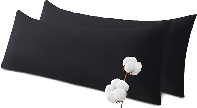 SHOUREN Cotton Memory Foam Body Pillow Insert- Cooling Breathable Full Body by SHOUREN