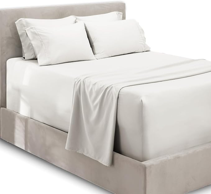 Hearth & Harbor Extra Deep Pocket Queen Sheets Sets by HearthHarbor