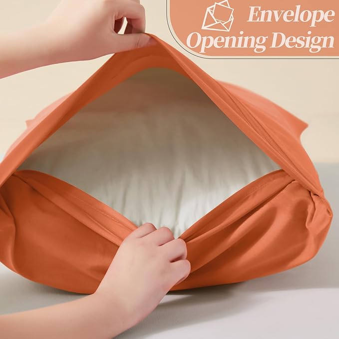 Vonty 2 Pack King Pillow Cases - Image 6