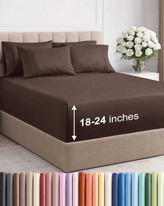 Extra Deep Cal King Sheet Set by CGKUnlimited