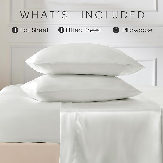 FreshCulture Satin Sheets Full Size - Image 3