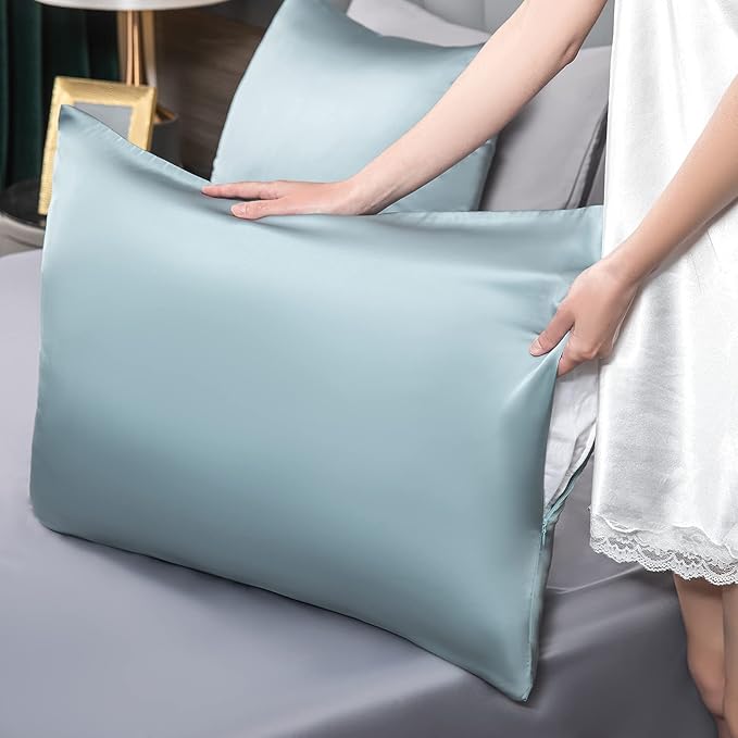Mulberry Silk Pillowcase for Hair and Skin - Image 6