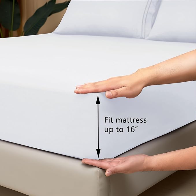 Mejoroom California King Size Sheet Set - Image 3