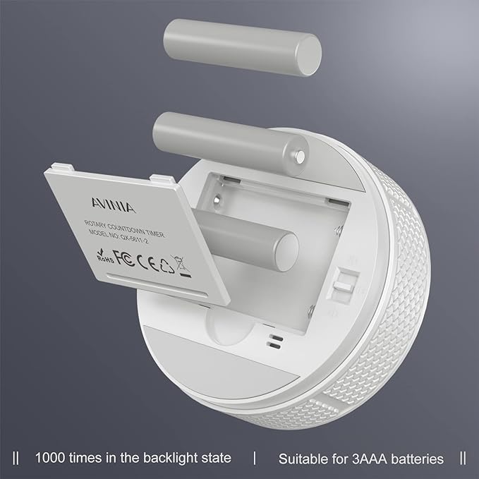 AVINIA Digital Kitchen Timers, Visual timers Large LED Display Magnetic - Image 4