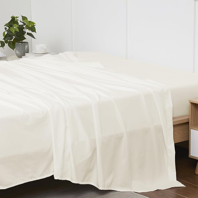 Sweet Home Collection Queen Flat Sheet - Image 3