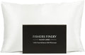Fishers Finery 30mm 100% Pure Mulberry Silk Pillowcase, Quality Tested by FishersFinery