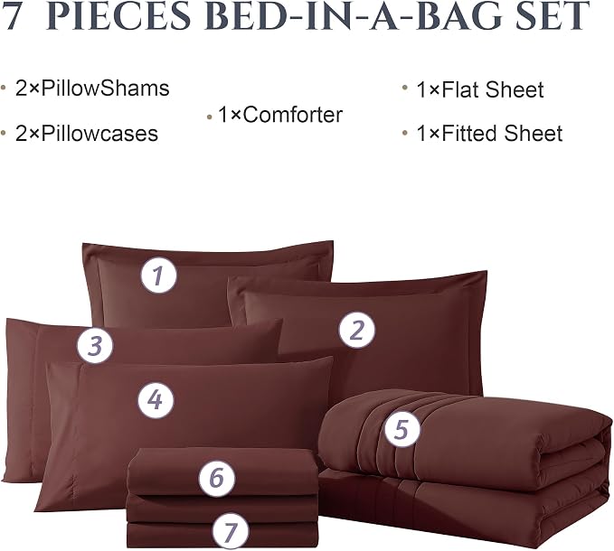 Monbix Queen Comforter Set - Image 7