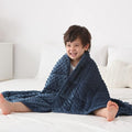 Huloo Sleep Kids Weighted Blanket Twin 7lbs Breathable Soft Minky Weighted by HulooSleep