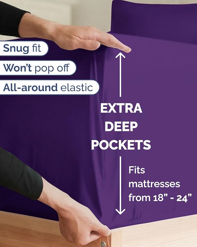 Extra Deep Twin XL Sheet Set - Image 3