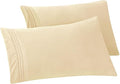 Elegant Comfort Solid Pillowcases 1500 Premium Hotel Quality Microfiber by ELEGANTCOMFORT