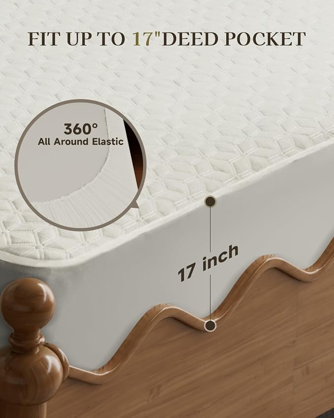 Gotcozy Heated Mattress Pad Califonia King Size Dual Control - Image 6