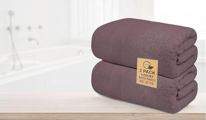 Softolle 100% Cotton Luxury Bath Sheets - Image 7