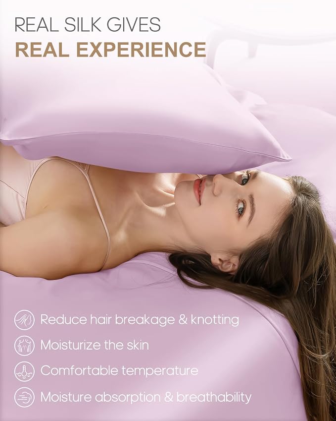 THXSILK 100% Mulberry Silk Pillowcase - Image 3