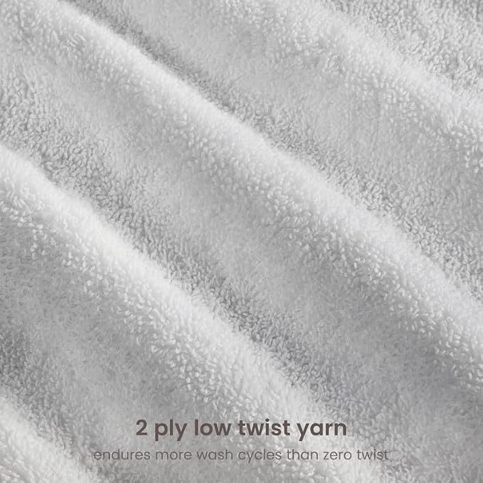 BIOWEAVES 100% Organic Cotton 700 GSM Luxury Bath Towels - Image 5