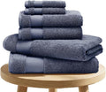 BIOWEAVES 100% Organic Cotton 6-Piece Luxury Bathroom Towels Set GOTS Certified by BIOWEAVES