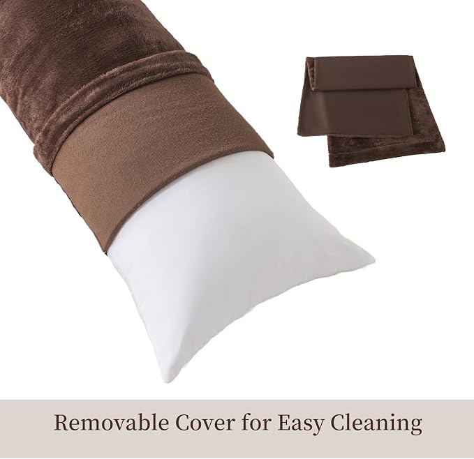 WhatsBedding Memory Foam Body Pillow - Image 5
